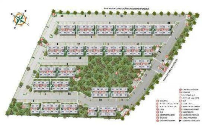 Imagem Apartamento com 2 Quartos à Venda, 47 m² em Jardim Das Rosas - Itu Imagem Apartamento com 2 Quartos à Venda, 47 m² em Jardim Das Rosas - Itu