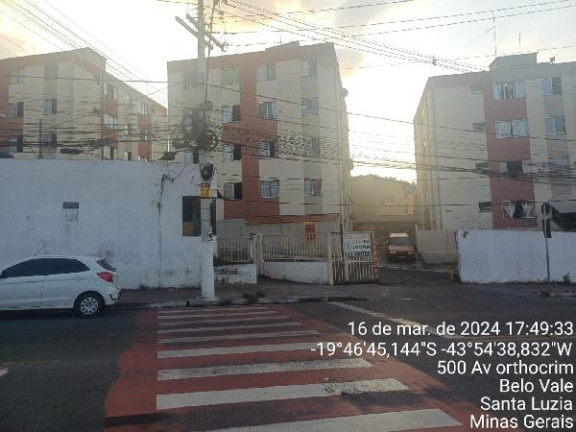 Apartamento com 2 Quartos à Venda, 39 m² em Belo Vale - Santa Luzia
