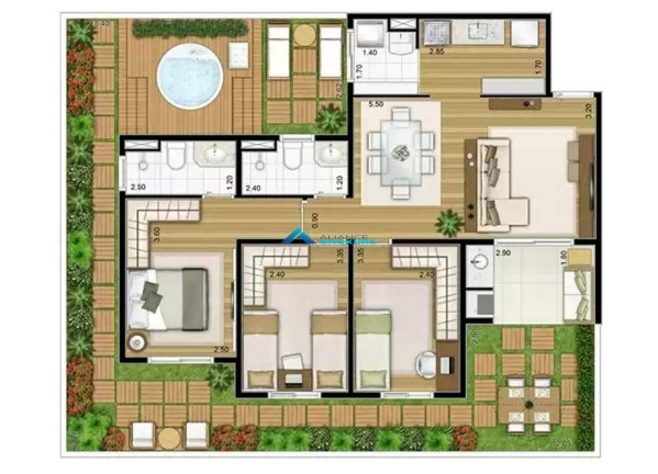 Imagem Apartamento com 3 Quartos à Venda, 72 m² em Torres De São José - Jundiaí Imagem Apartamento com 3 Quartos à Venda, 72 m² em Torres De São José - Jundiaí
