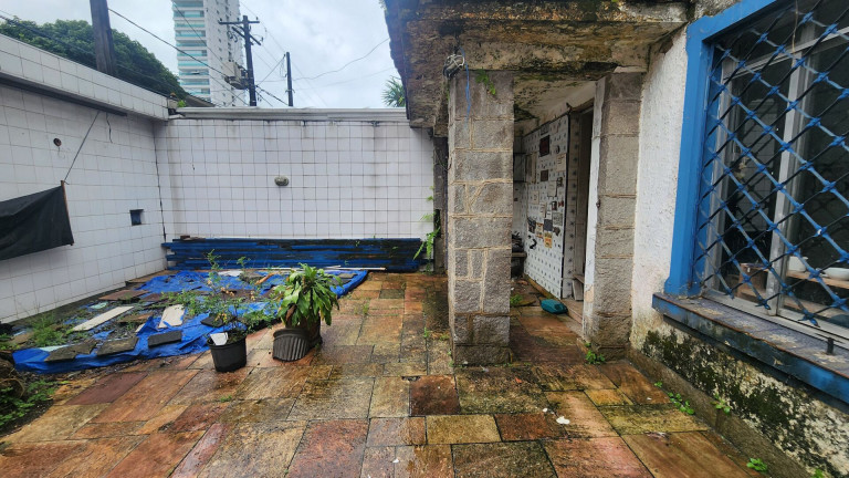 Imagem Terreno à Venda, 127 m² em Embaré - Santos
