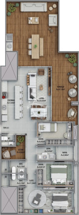 Imagem Imóvel com 2 Quartos à Venda, 149 m² em Costa E Silva - Joinville Imagem Imóvel com 2 Quartos à Venda, 149 m² em Costa E Silva - Joinville