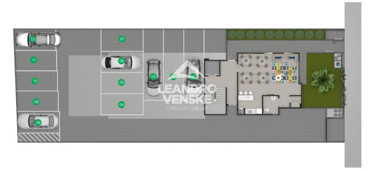 Imagem Apartamento com 2 Quartos à Venda, 63 m² em Costa E Silva - Joinville