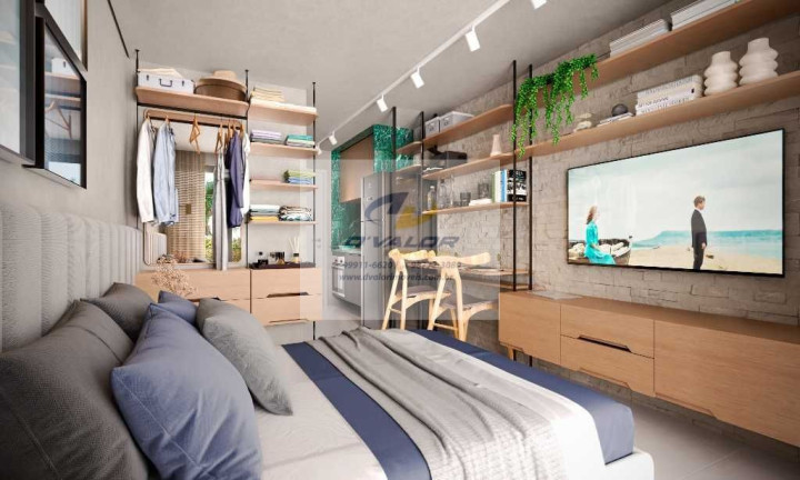 Imagem Apartamento com 1 Quarto à Venda, 23 m² em Bessa - João Pessoa