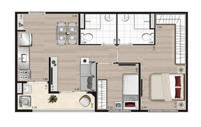 Imagem Apartamento com 2 Quartos à Venda, 41 m² em Vila Nova Mazzei - São Paulo
