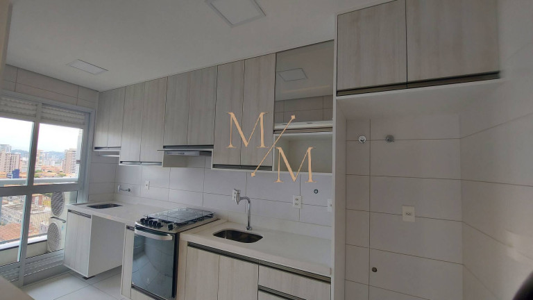 Imagem Apartamento com 1 Quarto para Alugar, 52 m² em Embaré - Santos Imagem Apartamento com 1 Quarto para Alugar, 52 m² em Embaré - Santos