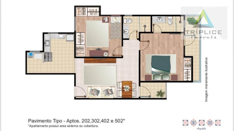 Imagem Apartamento com 2 Quartos à Venda, 65 m² em Santa Catarina - Juiz De Fora Imagem Apartamento com 2 Quartos à Venda, 65 m² em Santa Catarina - Juiz De Fora