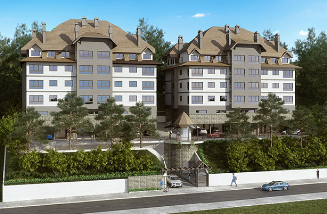 Imagem Apartamento com 1 Quarto à Venda, 30 m² em Lagos Do Bosque - Gramado