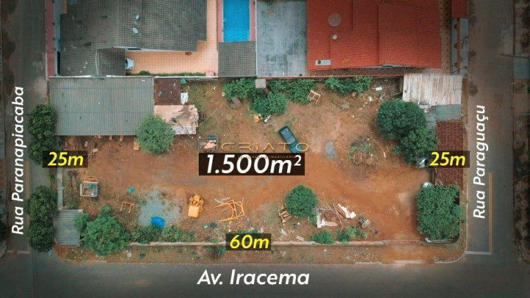 Terreno à Venda, 1.500 m² em Parque Iracema - Anápolis