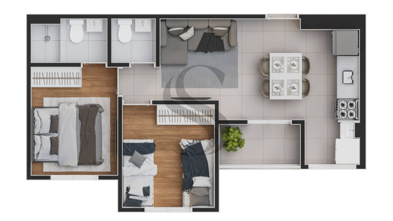 Imagem Apartamento com 2 Quartos à Venda, em Chácaras Reunidas São Jorge - Sorocaba Imagem Apartamento com 2 Quartos à Venda, em Chácaras Reunidas São Jorge - Sorocaba
