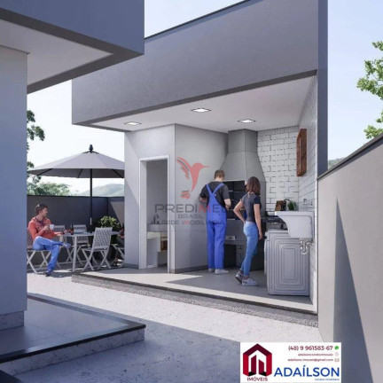 Imagem Casa com 3 Quartos à Venda, 97 m² em Forquilhas - São José Imagem Casa com 3 Quartos à Venda, 97 m² em Forquilhas - São José