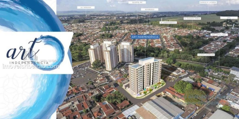 Apartamento com 2 Quartos à Venda, 55 m² em Campos Elíseos - Ribeirão Preto