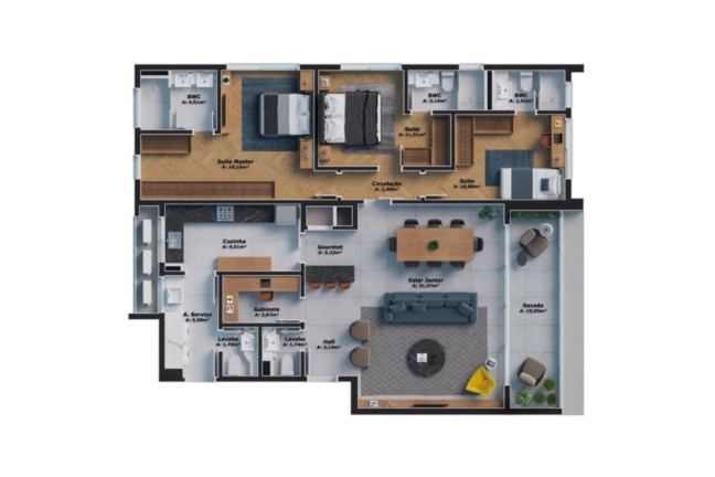 Imagem Apartamento com 3 Quartos à Venda, 153 m² em Menino Deus - Porto Alegre Imagem Apartamento com 3 Quartos à Venda, 153 m² em Menino Deus - Porto Alegre