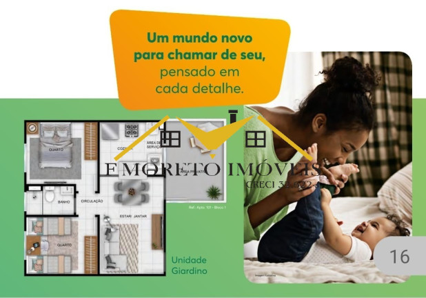 Imagem Apartamento com 2 Quartos à Venda, 40 m² em Residencial Cidade Jardim - São José Do Rio Preto Imagem Apartamento com 2 Quartos à Venda, 40 m² em Residencial Cidade Jardim - São José Do Rio Preto