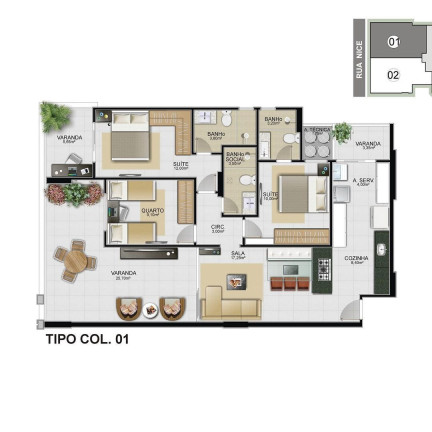 Imagem Imóvel com 3 Quartos à Venda, 115 m² em Praia Do Morro - Guarapari Imagem Imóvel com 3 Quartos à Venda, 115 m² em Praia Do Morro - Guarapari