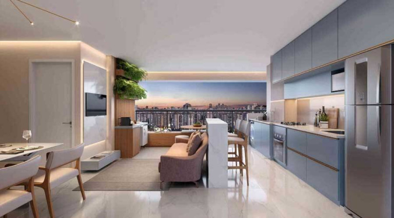 Imagem Apartamento com 2 Quartos à Venda, 49 m² em Barra Funda - São Paulo