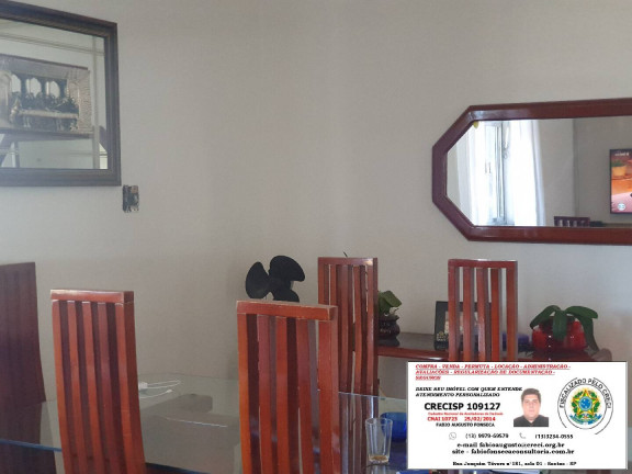 Imagem Apartamento com 2 Quartos à Venda, 82 m² em São Jorge - Santos