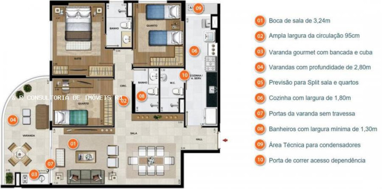 Imagem Apartamento com 4 Quartos à Venda, 247 m² em Rio De Janeiro Imagem Apartamento com 4 Quartos à Venda, 247 m² em Rio De Janeiro