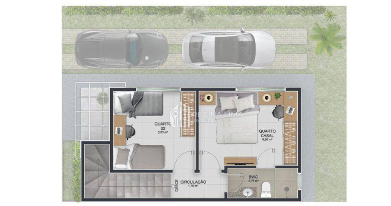 Imagem Casa com 2 Quartos à Venda, 61 m² em Todos Os Santos - Teresina