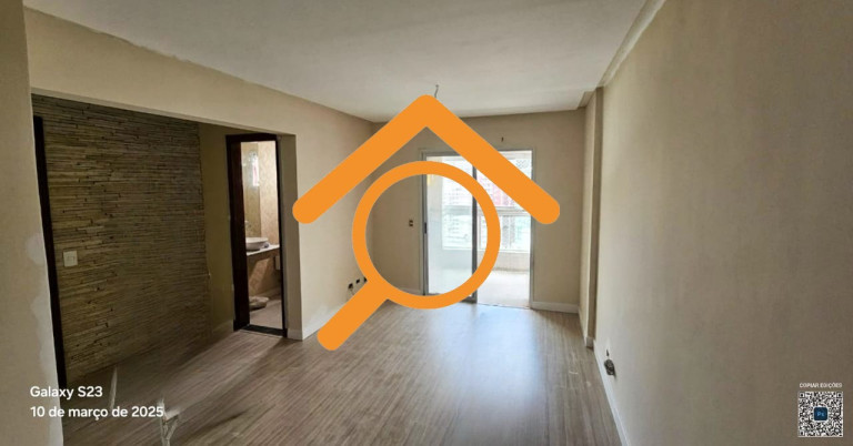 Imóvel com 2 Quartos à Venda, 75 m² em Canto Do Forte - Praia Grande