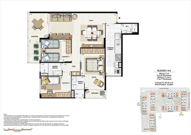 Imagem Apartamento com 3 Quartos à Venda, 91 m² em Rio De Janeiro