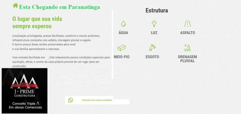 Imagem Terreno à Venda, 300 m² em Paranatinga Imagem Terreno à Venda, 300 m² em Paranatinga