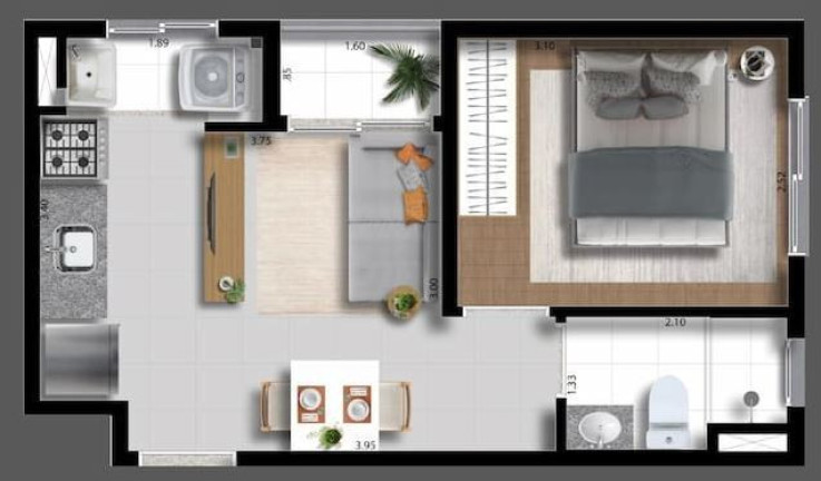 Imagem Apartamento com 2 Quartos à Venda, 32 m² em Barra Funda - São Paulo Imagem Apartamento com 2 Quartos à Venda, 32 m² em Barra Funda - São Paulo