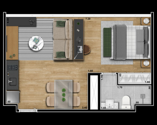 Imagem Imóvel com 1 Quarto à Venda, 31 m² em Pinheiros - São Paulo Imagem Imóvel com 1 Quarto à Venda, 31 m² em Pinheiros - São Paulo