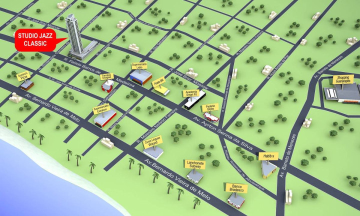 Imagem Apartamento à Venda, 33 m²
