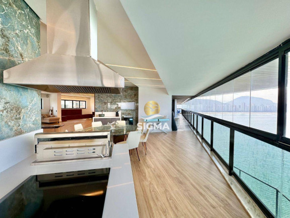 Imagem Apartamento com 4 Quartos à Venda, 365 m² em Jardim Astúrias - Guarujá