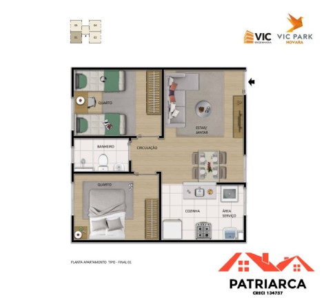 Imagem Apartamento com 2 Quartos à Venda, 40 m² em Jardim Central Park Monte Mor Ii - Monte Mor Imagem Apartamento com 2 Quartos à Venda, 40 m² em Jardim Central Park Monte Mor Ii - Monte Mor