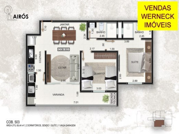 Imagem Imóvel com 2 Quartos à Venda, 70 m² em Centro - Ubatuba Imagem Imóvel com 2 Quartos à Venda, 70 m² em Centro - Ubatuba