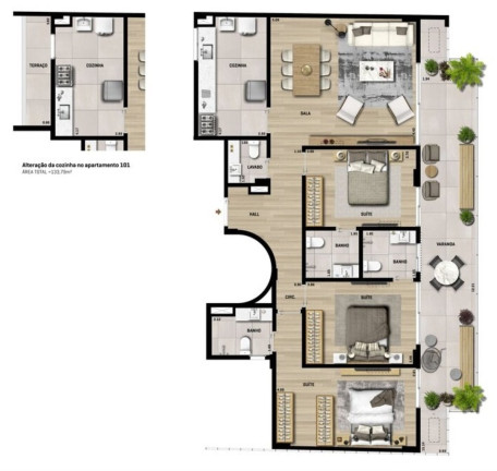 Imagem Imóvel com 3 Quartos à Venda, 129 m² em Botafogo - Rio De Janeiro Imagem Imóvel com 3 Quartos à Venda, 129 m² em Botafogo - Rio De Janeiro