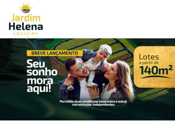 Imagem Terreno à Venda, 140 m² em Santo Antônio - Louveira Imagem Terreno à Venda, 140 m² em Santo Antônio - Louveira