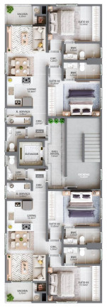 Imagem Apartamento com 2 Quartos à Venda, 71 m² em Perequê - Porto Belo Imagem Apartamento com 2 Quartos à Venda, 71 m² em Perequê - Porto Belo