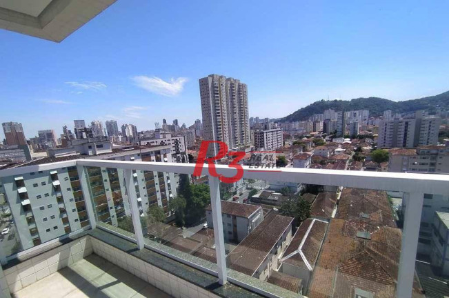 Apartamento com 2 Quartos à Venda, 74 m² em Campo Grande - Santos