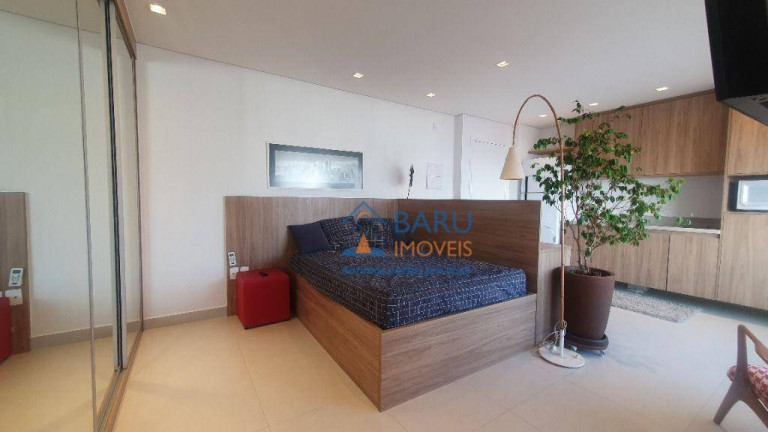 Imagem Apartamento com 1 Quarto para Alugar, 35 m² em Campo Belo - São Paulo