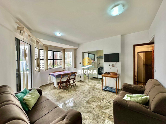 Imagem Apartamento com 2 Quartos à Venda, 65 m² em Jardim Astúrias - Guarujá