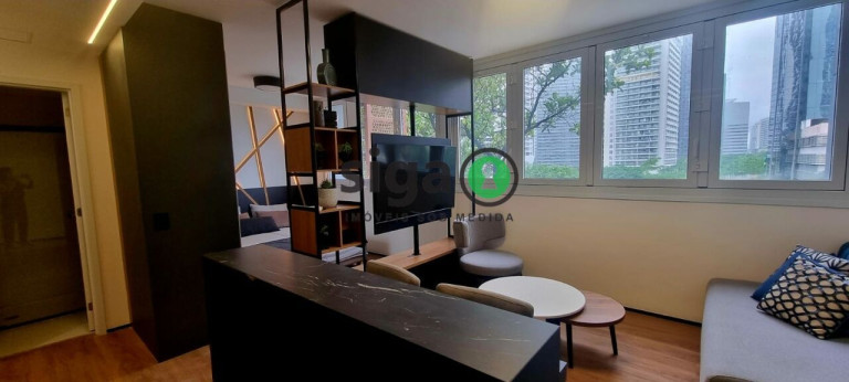 Imagem Apartamento com 1 Quarto para Alugar, 38 m² em Brooklin - São Paulo Imagem Apartamento com 1 Quarto para Alugar, 38 m² em Brooklin - São Paulo