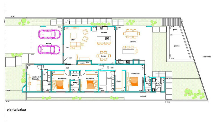 Imagem Casa com 4 Quartos à Venda, 251 m² em Manguinhos - Serra Imagem Casa com 4 Quartos à Venda, 251 m² em Manguinhos - Serra