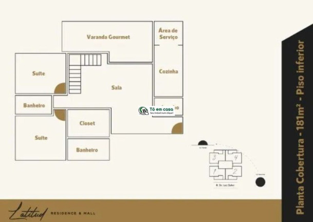 Imagem Imóvel com 2 Quartos à Venda, 90 m² em Condomínio Residencial Colinas Do Paratehy - São José Dos Campos