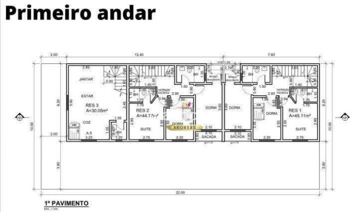 Imagem Sobrado com 3 Quartos à Venda, 106 m² em Jardim - Santo André Imagem Sobrado com 3 Quartos à Venda, 106 m² em Jardim - Santo André