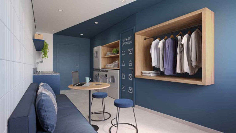 Imagem Apartamento com 1 Quarto à Venda, 30 m² em Santo Amaro - São Paulo