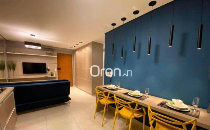 Apartamento com 1 Quarto à Venda, 49 m² em Jardim Goiás - Goiânia