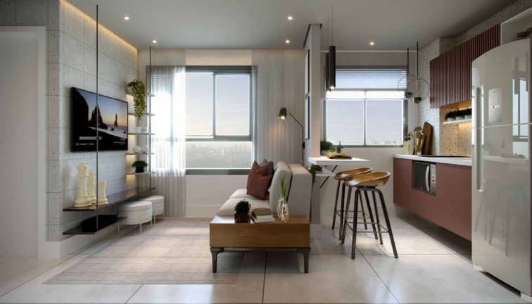 Imagem Apartamento com 2 Quartos à Venda, 32 m² em Vila Moinho Velho - São Paulo
