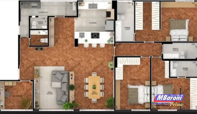 Imagem Apartamento com 3 Quartos à Venda, 158 m² em Jardim Paulista - São Paulo