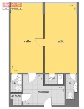 Imagem Sala Comercial para Alugar, 70 m² em Centro / Rio De Janeiro / Rj - Rio De Janeiro