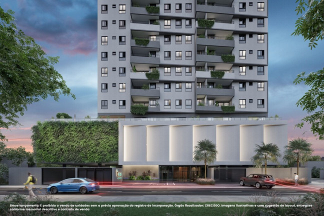 Imagem Apartamento com 3 Quartos à Venda, 94 m² em Setor Central - Goiânia Imagem Apartamento com 3 Quartos à Venda, 94 m² em Setor Central - Goiânia