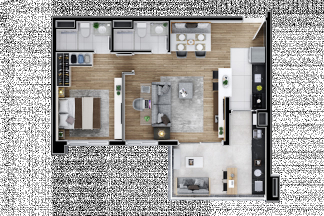 Imagem Apartamento com 2 Quartos à Venda, 66 m² em Paraíso - São Paulo Imagem Apartamento com 2 Quartos à Venda, 66 m² em Paraíso - São Paulo