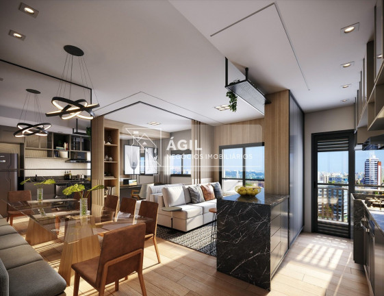 Imagem Flat com 1 Quarto à Venda, 33 m² em Jardim Esplanada - São José Dos Campos