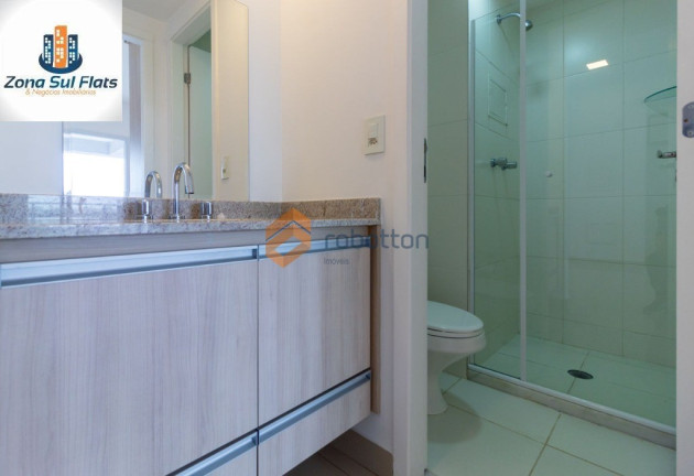 Imagem Apartamento com 1 Quarto para Alugar, 45 m² em Campo Belo - São Paulo